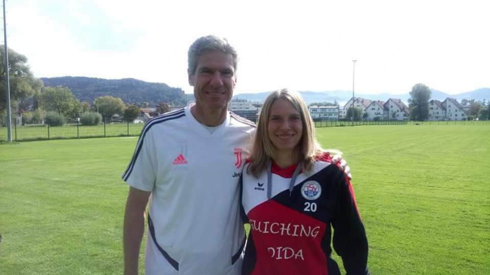 Horváth Bettina, a Bayern München magyar kapusedzője