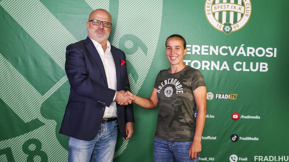 Vágó Fanni az FTC-Telekom női labdarúgó-csapatának új vezetőedzője