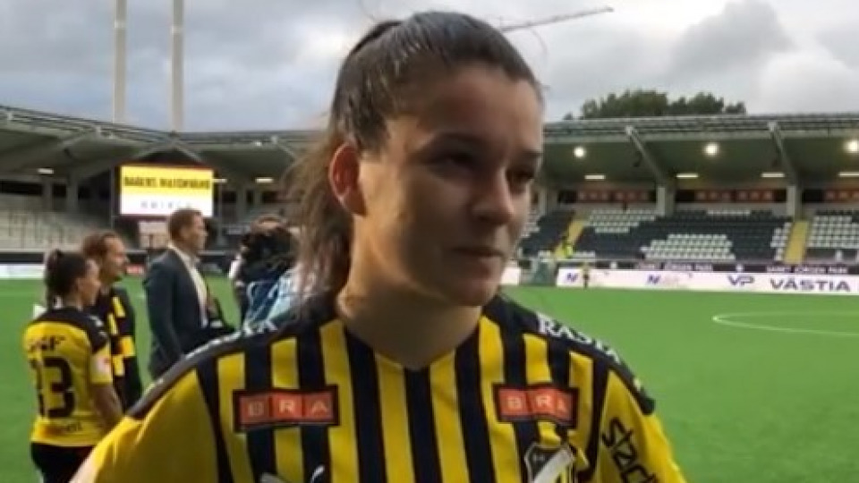Csiki Anna szerezte a svéd bajnok második gólját