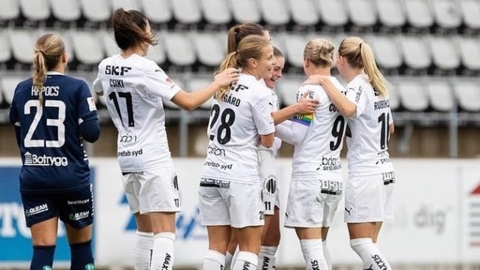 Oroszlánként küzd a BK Häcken a Női Bajnokok Ligája indulást érő dobogóért