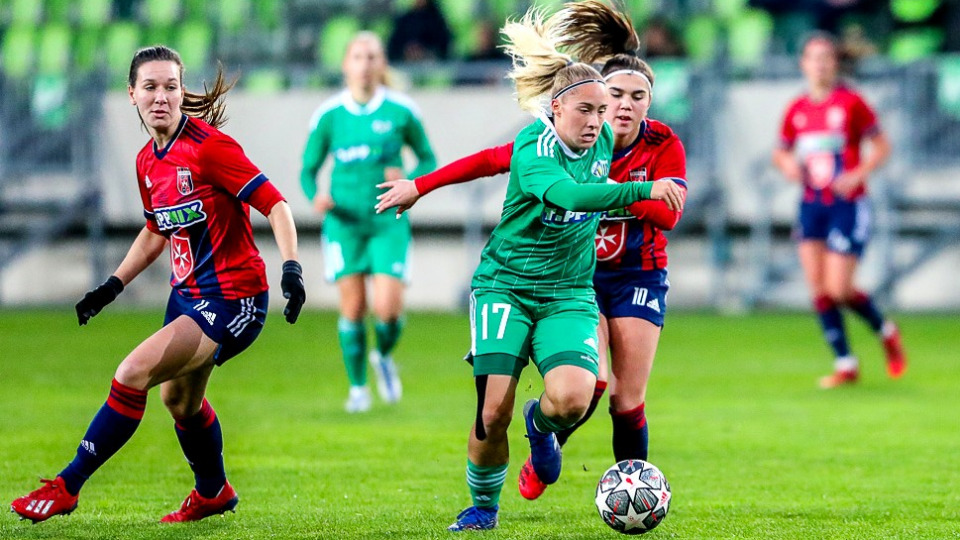 A Simple Női Liga első felét lezáró 11. forduló góljai