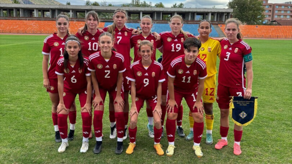 Újabb fölényes sikert aratott a női U15-ös válogatott