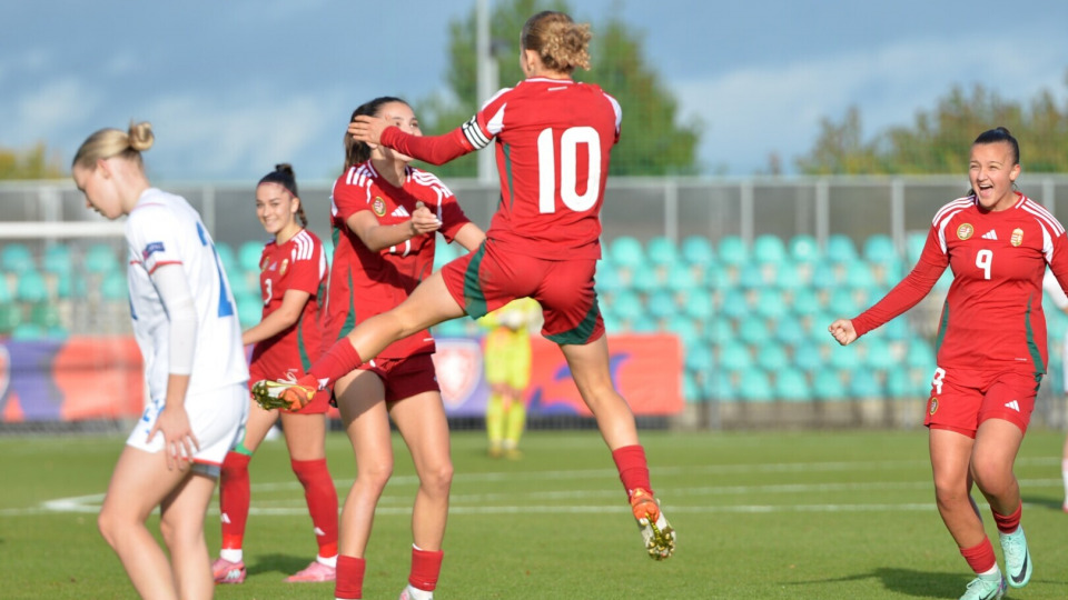A női U19-es válogatott hibátlan mérleggel feljutott az A ligába